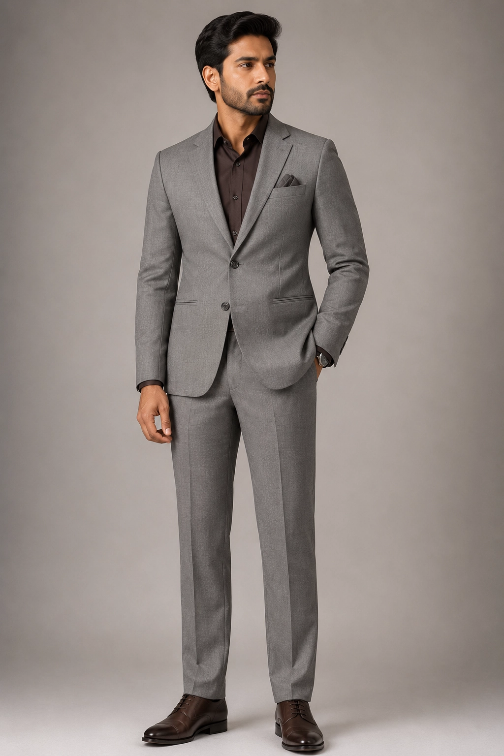 Blaze On Me London – Light Grey Signature Suit