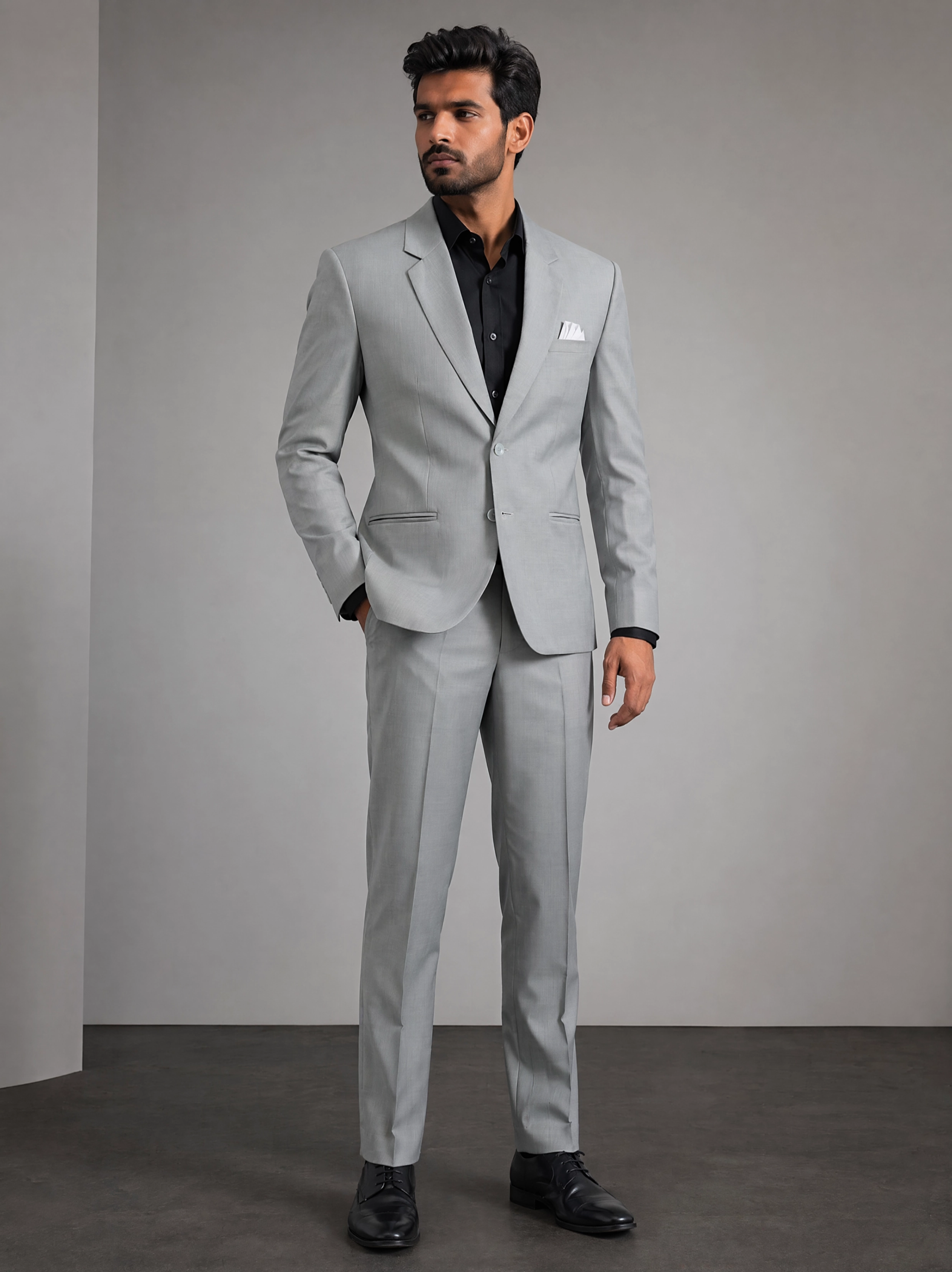 Blaze On Me London – Platinum Grey Signature Suit