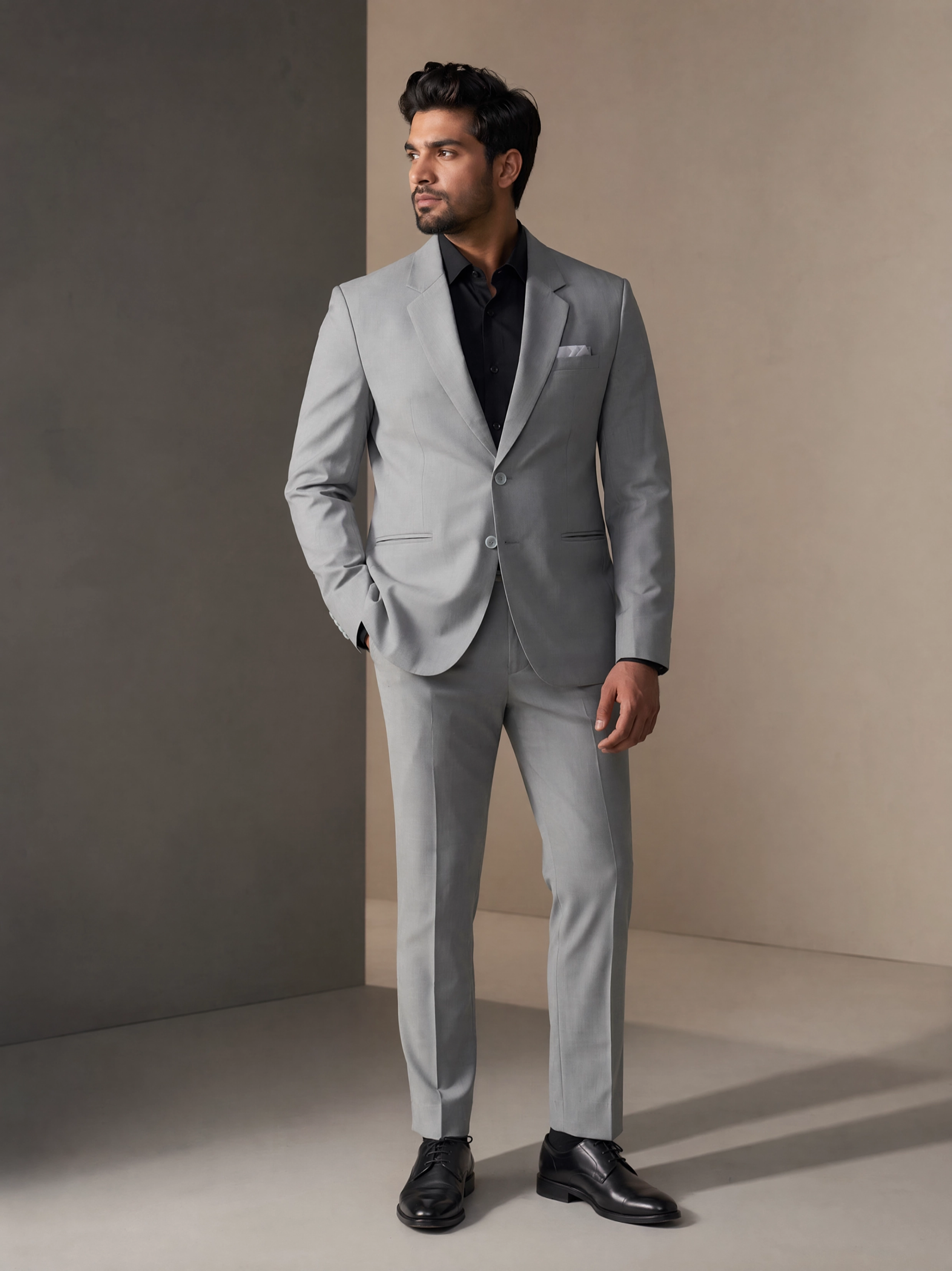 Blaze On Me London – Platinum Grey Signature Suit