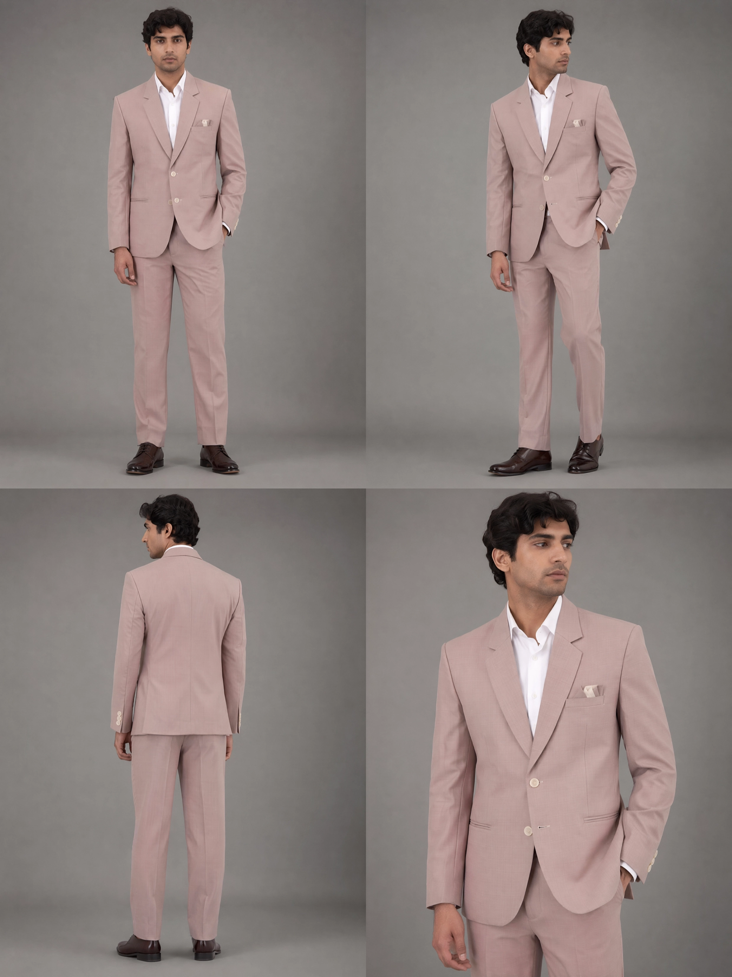Blaze On Me – The Dusty Blush Tailored Suit
