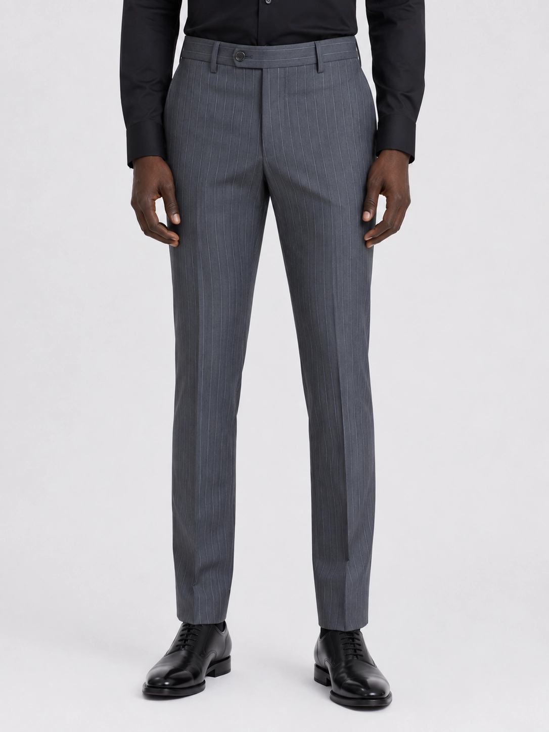 The Executive Pinstripe Double-Breasted Suit
