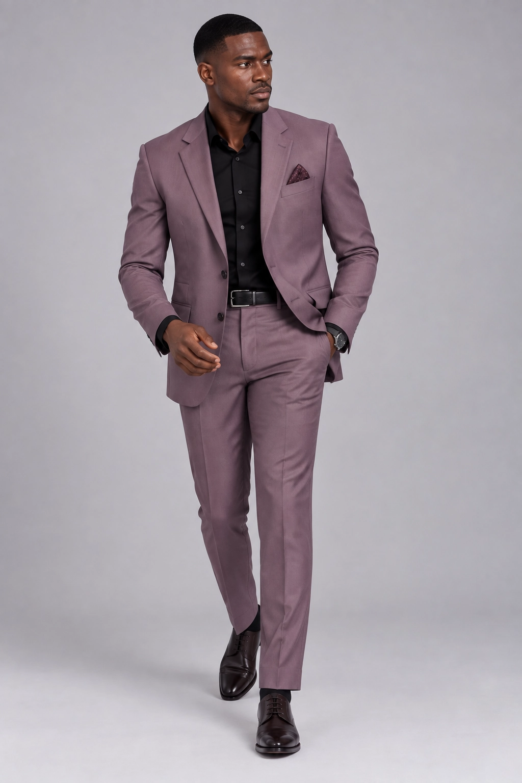 Dusty Mauve Tailored Suit
