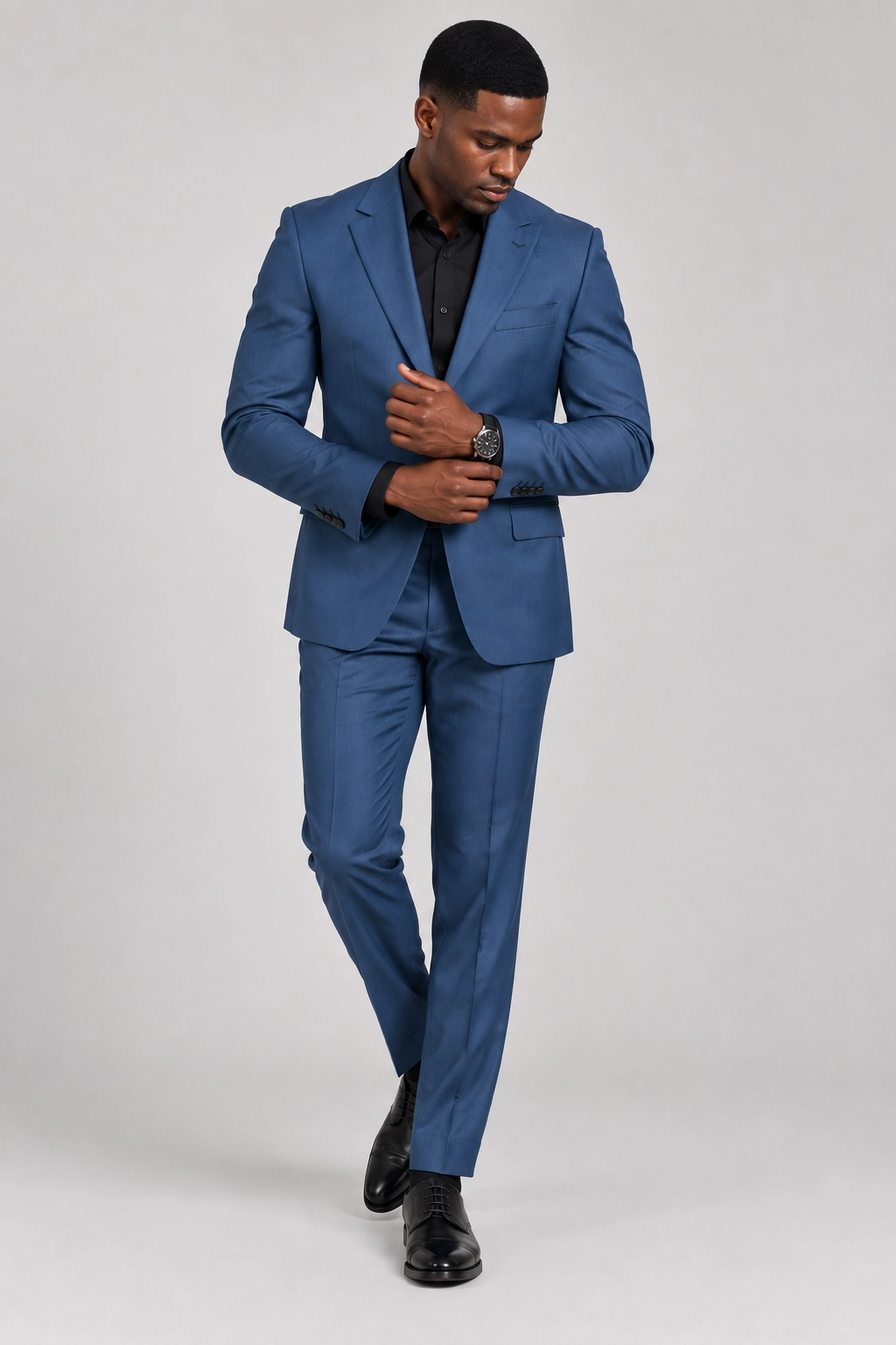 Sapphire Blue Tailored Suit