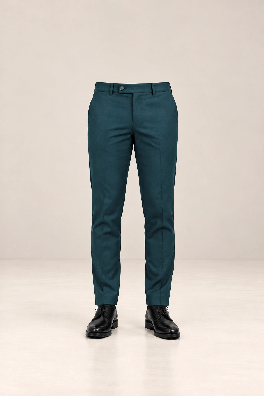 Blaze On Me Executive Tailored Trousers – Deep Teal Green